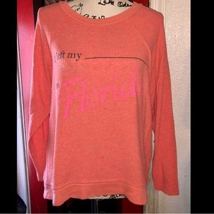 Wildfox I left my ___ In Florida Jumper